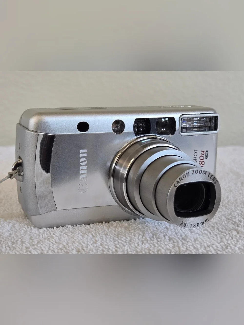 Canon Sure Shot Z180u Date 35mm Compact Film Camera 38-180mm Zoom *Tested*